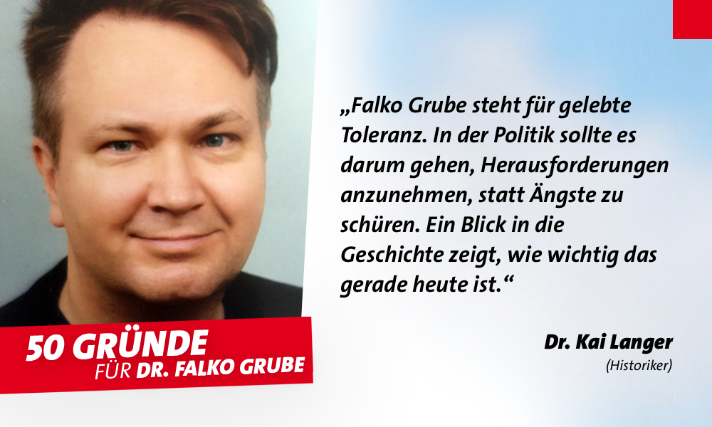 50 Gründe für Dr. <b>Falko Grube</b> - 50gruende_10_kai_langer