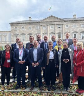Der Ausschuss für Infrastruktur und Digitalisierung in Dublin