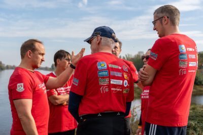 Das SPD-Team bespricht sich